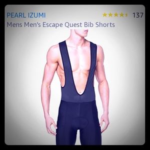 Men's XXL bib shorts